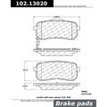 Centric Parts CTEK Brake Pads, 102.13020 102.13020